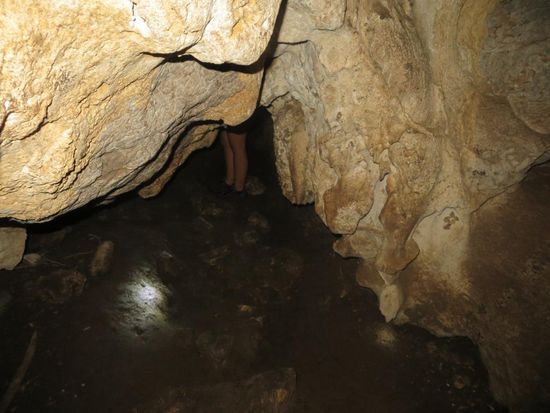 Teilweise mussten wir ganz schön krabbeln