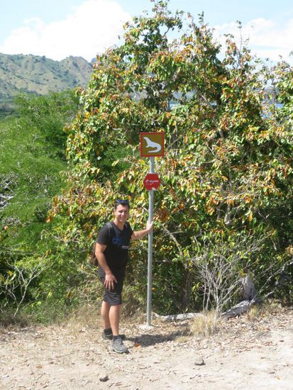 Wanderung auf Komodo