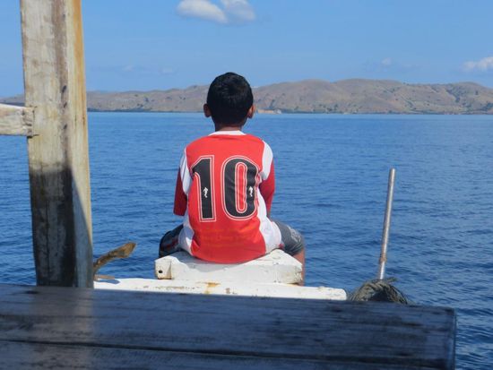 Unser kleiner Kapitän