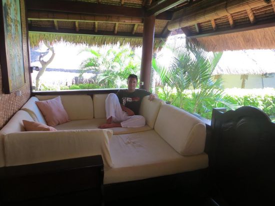 Daybed auf unserer Terrasse