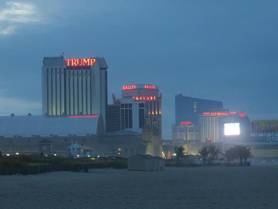 Morgenstimmung in Atlantic City