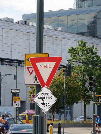 In den Straßen von Manhatten