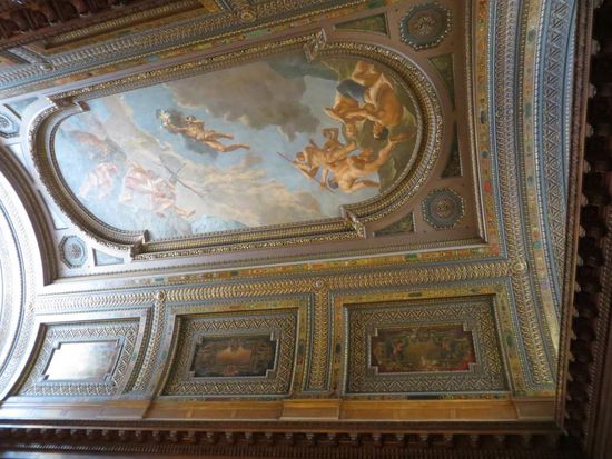 Deckenfresken in der NY Public Library