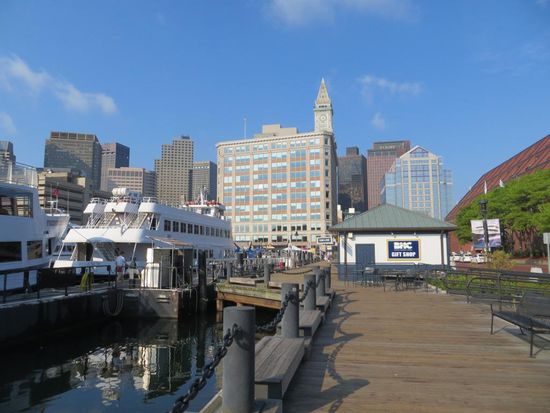 Der Hafen von Boston