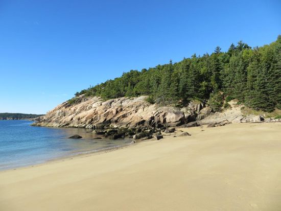 Acadia Nationalpark - Sand Beach