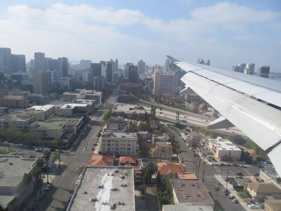 Landeanflug auf San Diego