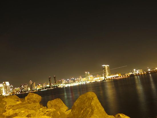 Aussicht von Coronado Island auf San Diego