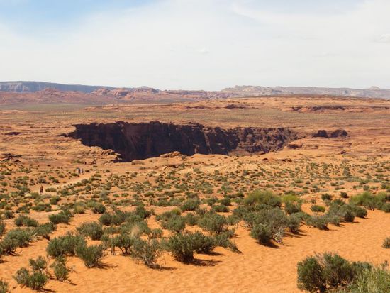 Horseshoe Bend von weitem...