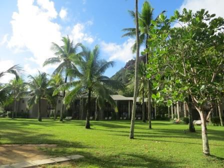 Die Anlage des Kempinski Seychelles Resorts