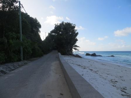 Hauptstraße von La Digue