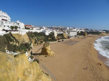 Strand von Albufeira