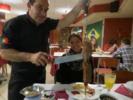 Brasilianisches Buffet oder auch Fleisch mit Fleisch und Fleisch