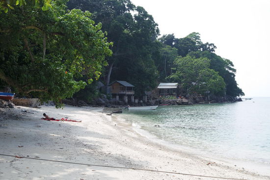 Strandabschnitt in Iboih