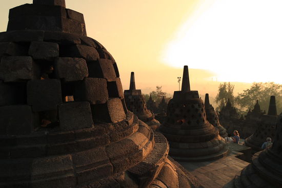 Sonnenaufgang Borobudur