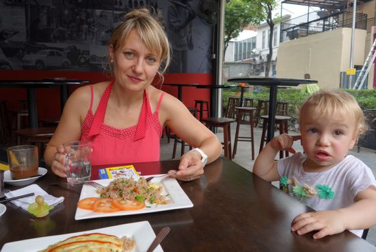 Frühstück... noch etwas zerkniddert 