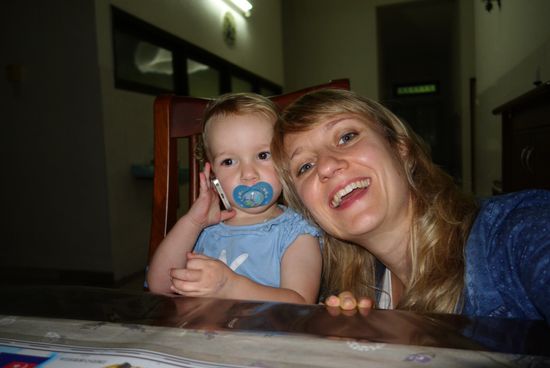 Mal eben Oma angerufen