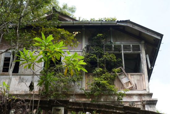 unser Hotel von außen, nooot