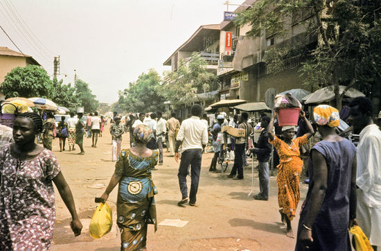 Straße in Togo oder Benin [28]