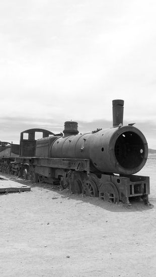 Cementerio de trenes