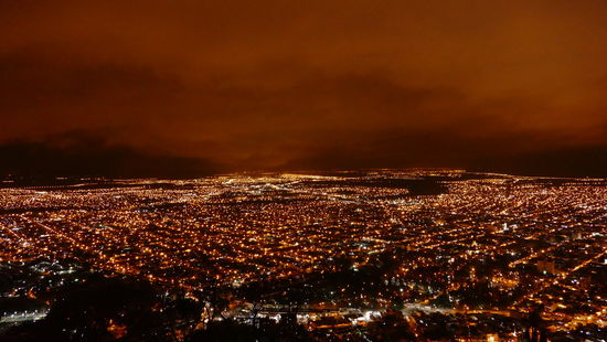 Die Sicht auf Salta vom Cerro San Bernardo aus