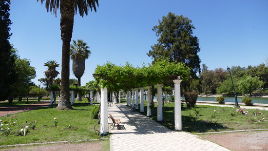 Parque General San Martín (die einzige Ecke im Park in der sich nicht viele Leute aufhielten)