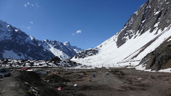 Am Grenzposten irgendwo in den Anden..