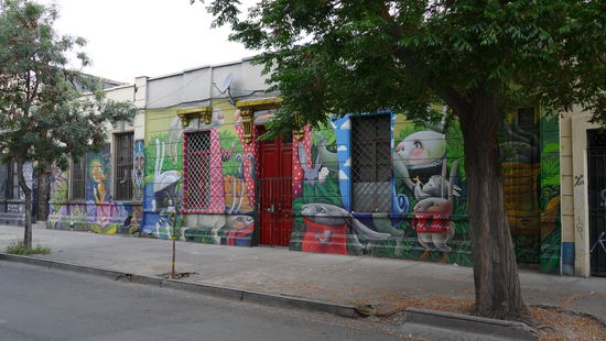 Streetart im Barrio Brasil