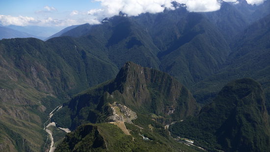Geht doch! Machu Picchu von oben