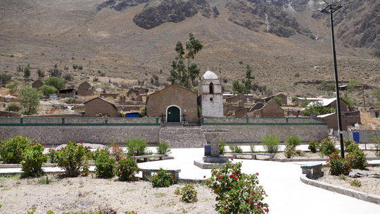 In diesem Ort namens Malata machte ich kurz Rast.