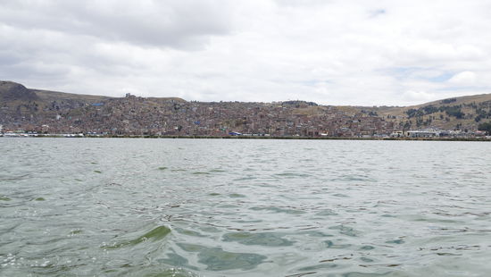 Puno vom Titicacasee aus