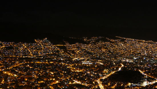 La Paz bei Nacht 