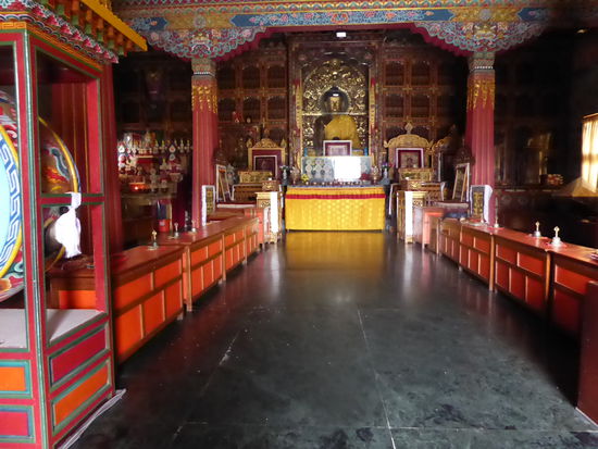 Einblick in den Tempel