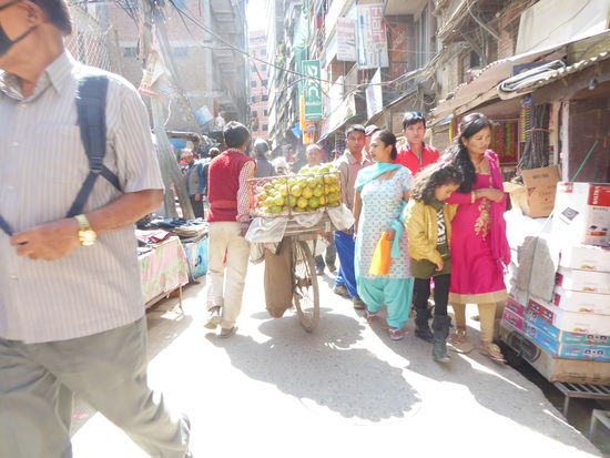 Markttag in Kathmandu