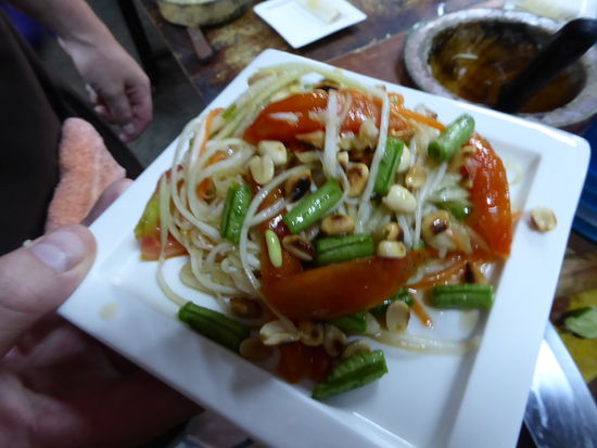 (Sehr) Scharfer Papayasalat