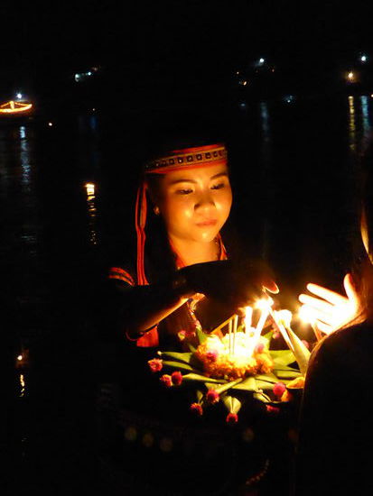 Viele haben auch ihre Trachten angezogen