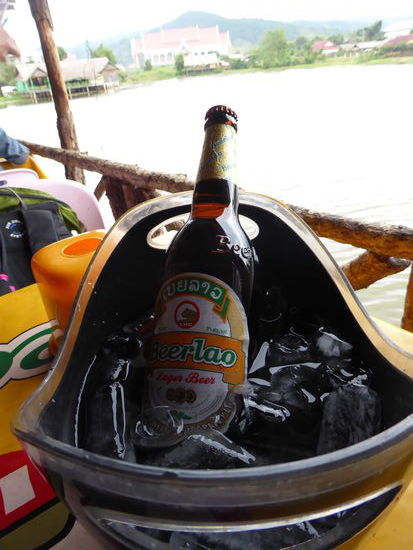 Laotischer Champagner zum Abendessen