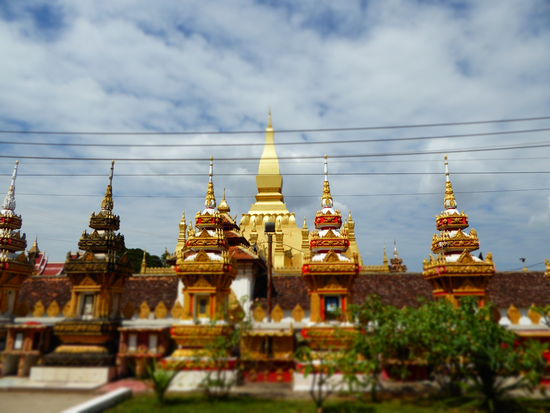 Pha That Luang und Goldene Stupa