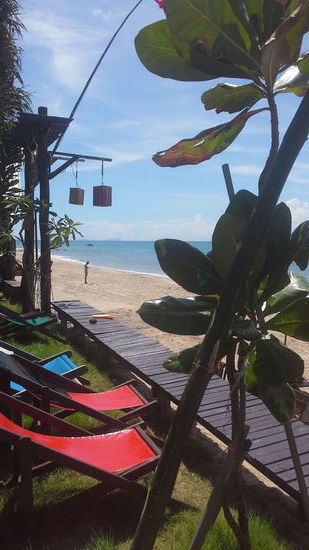 Schöne Aussichten aus unserer Terrasse