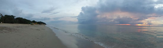 Spaziergang bei Ebbe