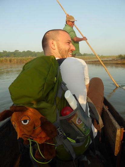 "Gibt es hier wirklich Krokodile?"