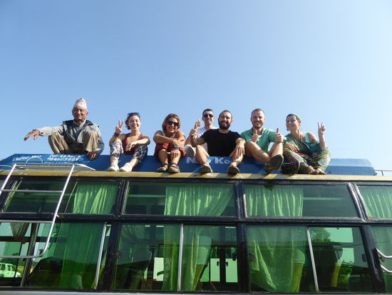 Hier oben ist es frischer!