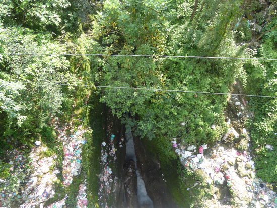 Das ist der berühmte Seti Canyon,  total verdreckt