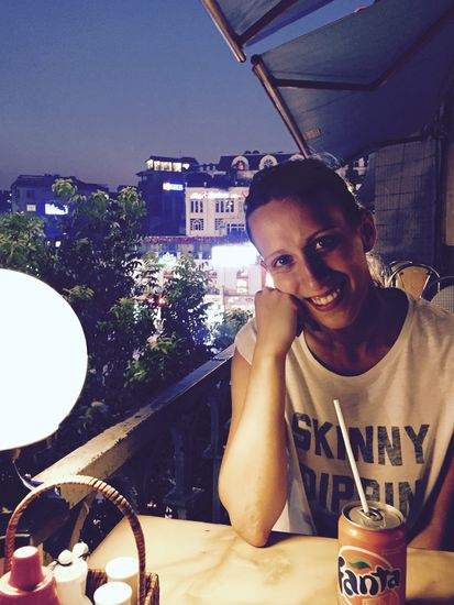 Dinner über den Dächern der Stadt 