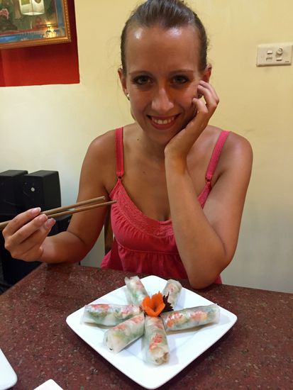 Ein tolles letztes Abendessen in Hanoi!