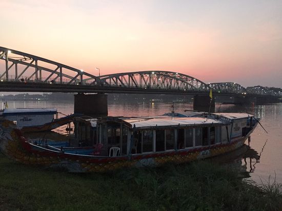 Eines der Drachenboote