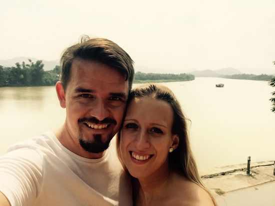 Die Umgebung und der Fluss, wirklich toll