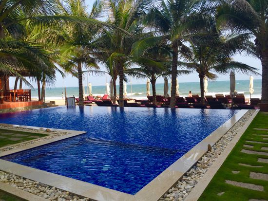 Der Pool ist fast immer leer - ein Traum 