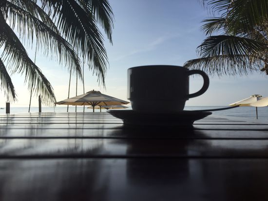 Beach Coffee Time - morgens schon am Strand frühstücken ist sooo entspannend