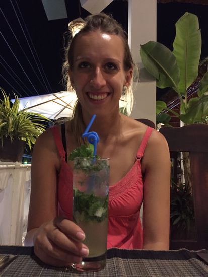 Total erledigt  Aber die Mojitos und das super Essen im Vinasea haben den Abend dann noch gerettet
