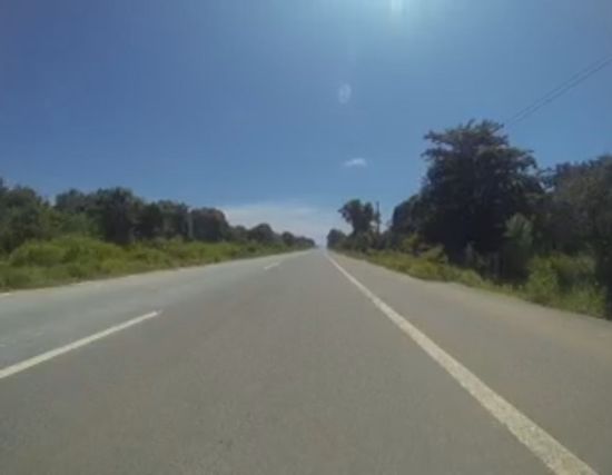 Allein auf Phu Quoc's Straßen